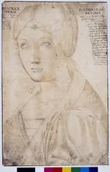 Porträtt av Beatrice d