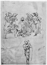 Study for the Adoration of the Magi, c1481 1954.