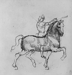 Study of a Horseman, c1480 1945