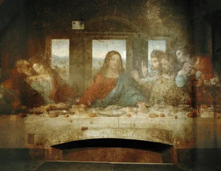 Den sista måltiden (olja-tempera)