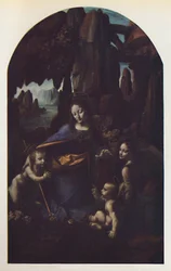 The Virgin of the Rocks, c1508, c1950.