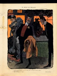 Illustration för tidskriften "Le Rire"