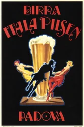 Birra Itala Pilsen (affisch)