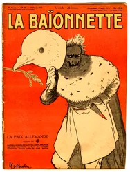 Omslag till "" La Baionnette", Satirical in Colors