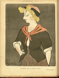 Illustration av Leonetto Cappiello dit Cappiello (1875-1942) i Le Rire