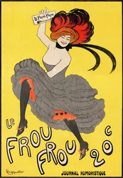 Le Frou Frou affisch av Leonetto Cappiello