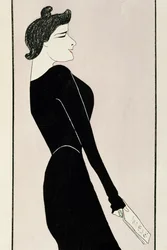 Porträtt av Lucienne Breval (Zürich
