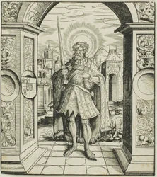 Saint Rolandus, från Saints Connected with House of Habsburg