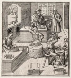 Unga Maximilian i myntverket