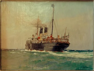 ångare med paddel