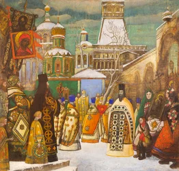 påsk procession.