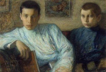 Porträtt av Boris och Alexander Pasternak, 1905
