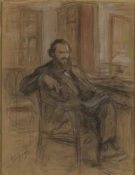 Leo Tolstoj under arbetet med romanen Krig och fred, 1893-1903.