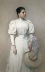 Marie Renard, operasångerska med Hofoperan och Kinskys hustru, 1893