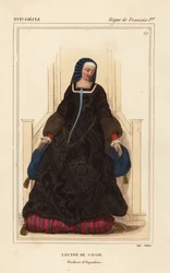 Louise av Savojen, Louise de Savoie, hertiginna av Angouleme, mor till kung Frans I