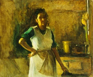 The Cook (olja på duk)