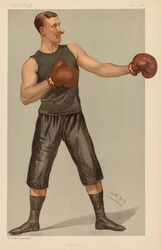 Vanity Fair: Hard Hitter, 1896.