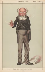 Vanity Fair: Men of the Day, nr 60, A Novelist, 1873.