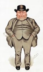 Joseph Arch 1826-1919, engelsk jordbruksarbetare, fackföreningsmedlem och politiker, 1886