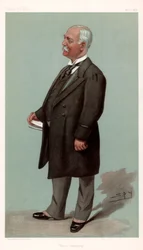 Union Steamship Sir Francis Henry Evans, brittisk affärsman och politiker, 1896.