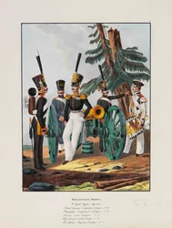 Första grenadjärdivisionen av den kejserliga ryska armén, 1837-1839.