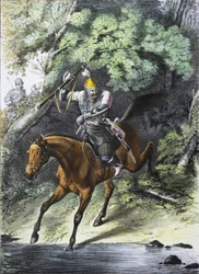 Pansarbärare av Life-Guards Caucasian-Mountain squadron, 1829