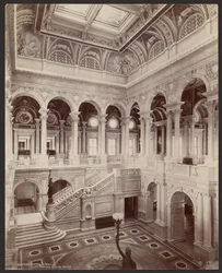 Kongressens bibliotek: Stora trapphallen