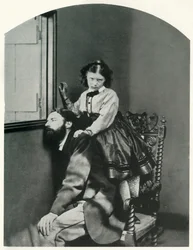 Vid fönstret, c1860-talet, 1948.