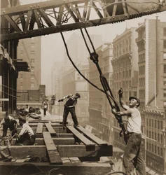 Byggnadsarbetare Empire State Building, ca 1930