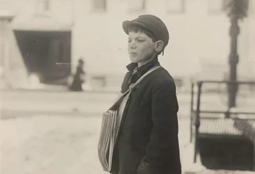 Tony Casale, Bologna, 11 år gammal har sålt tidningar i 4 år, Hartford..., mars 1909.