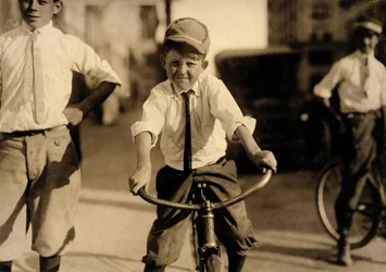 Western Union messenger boys, Houston, Texas, 1913