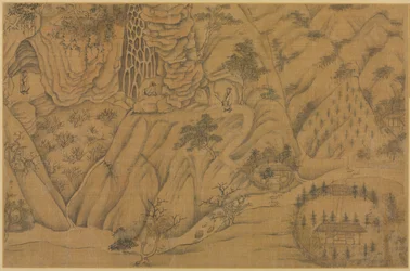 Boende i Longmian ("Sleeping Dragon") bergen