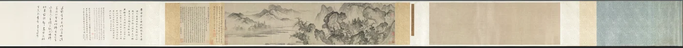 Buddhas omvandling av fem bhiksu, mitten av 1300-talet.