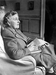 Agatha Christie, engelsk deckarförfattare, 9 mars 1946