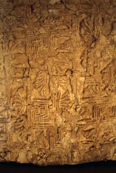 Dekorativa stuckaturreliefer, Iran