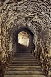 Egypten, Alexandria, katakomberna i Kom-esh-Shuqafa, insidan av hypogeum