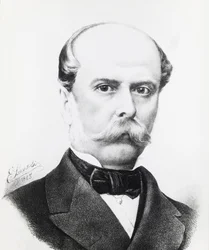 Porträtt av Filippo Pacini (1812-1883), italiensk anatom och patolog