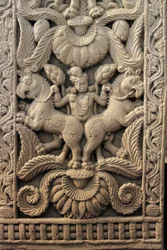Relief på den västra ingången, Stor stupa, Sanchi (UNESCOs världsarvslista
