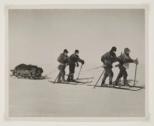 Polarfesten på spåret (bromidtryck)