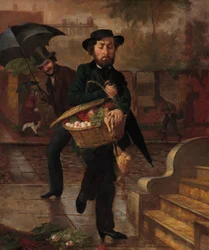 Ung man: Första marknadsföringen, 1854.