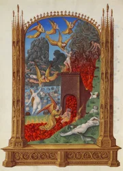 De renade själarna i skärselden The Very Rich Hours of the Duc de Berry