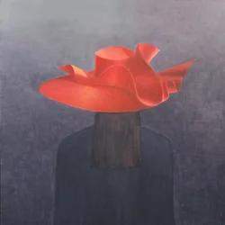 Red Hat, 2004 (akryl på duk)