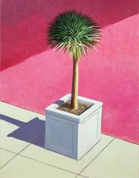 Liten handflata, 1995 (akryl på duk)