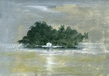 Taprabane (akryl på papper)