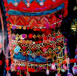 Ethno bag, 2015 (blandat, akryl, bläck, olja)