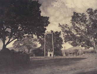 Beekinpully: Permauls gunga på Mariammah Covil,december 1857-januari 1858 (foto)