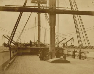 Kvartsbryggan på HMS "Impregnable",1852-1854 (foto)