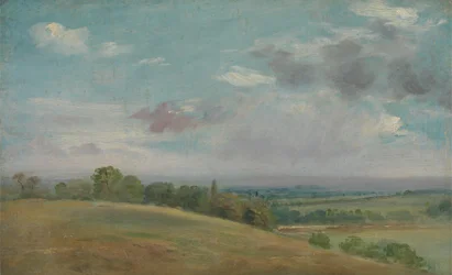 Landskap nära Dedham, mellan 1849 och 1855.