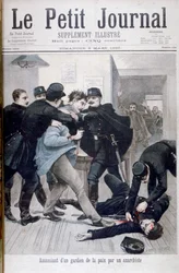 Mordet på en polisman av en anarkist, 1895