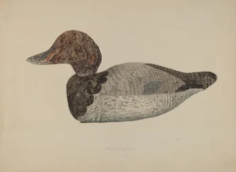 Decoy Duck #1, 1938.